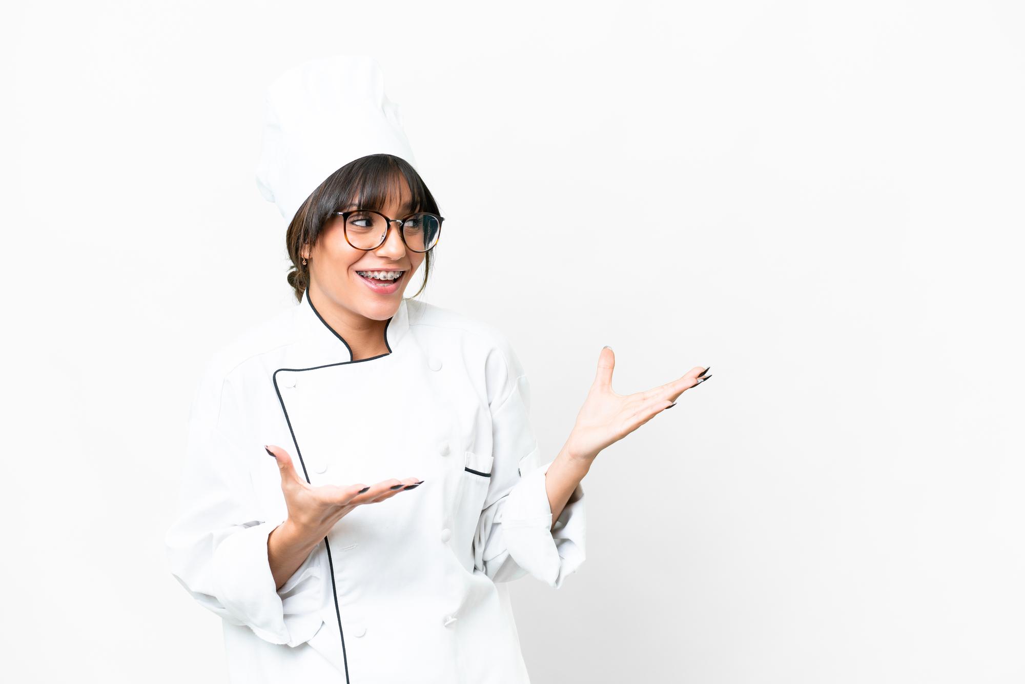Chef che invita a partecipare a un workshop